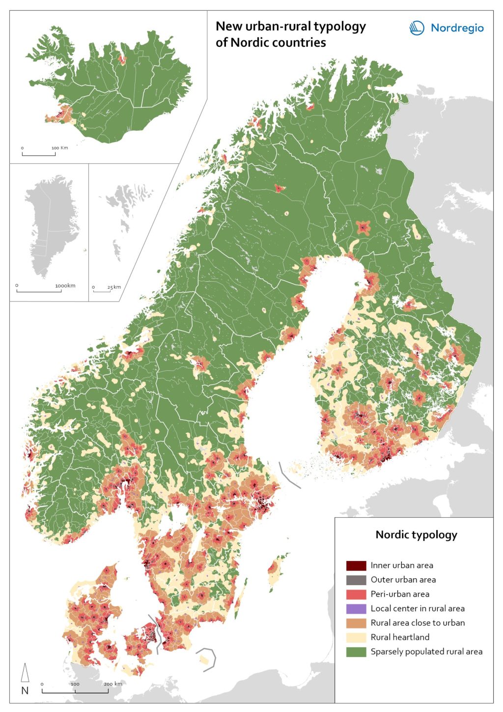 İskandinav Ülkelerinin Yeni Kentsel-Kırsal&nbsp;Tipolojisi